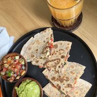 bean quesadilla, amazing flavors  at KURUMI - Healthy Vegan Food & Desserts in Da Nang