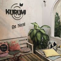 Entrance sign at KURUMI in Da Nang