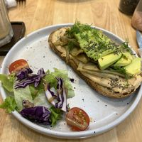 Mushroom toast  at KURUMI in Da Nang