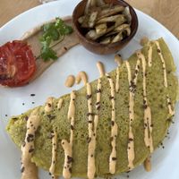 Chickpea Omelette   at KURUMI in Da Nang