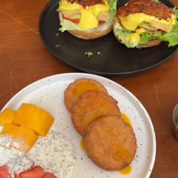 Tofu pancakes so good   at KURUMI in Da Nang