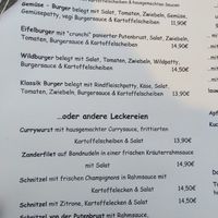 Vegane Burger at Hüftgold Essen und Trinken in Monschau