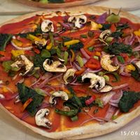 Flammekueche…😡 at Hüftgold Essen und Trinken in Monschau