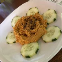 Chipotle hummus at BaoVegan in Cancun
