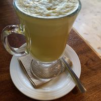 Golden milk at BaoVegan in Cancun