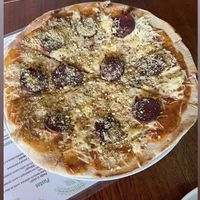 Pepperoni pizza   at BaoVegan in Cancun