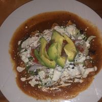 Entomatadas  at BaoVegan in Cancun