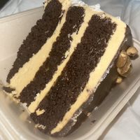 Snickers cake  at BaoVegan in Cancun