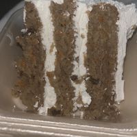 Carrot cake  at BaoVegan in Cancun