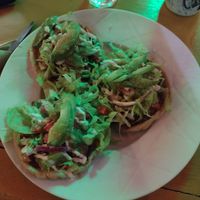 Sopas. I like eating messy food. at BaoVegan in Cancun