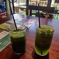 Daikiri + mojito mocktels at BaoVegan in Cancun