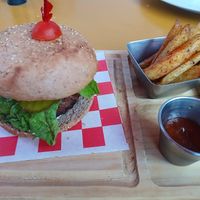 Beyond burguer at BaoVegan in Cancun