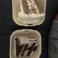 Carrot and Oreo cake   at BaoVegan in Cancun
