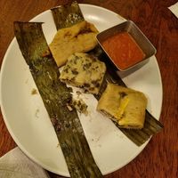 ✨Tamal✨ - To exited started eating befor the photo at BaoVegan in Cancun
