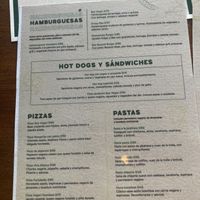 Menú  at BaoVegan in Cancun