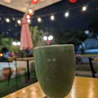 Green juice at BaoVegan in Cancun