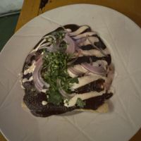 Enmolada  at BaoVegan in Cancun