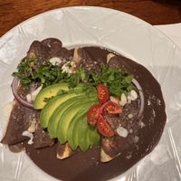 Enfrijolada  at BaoVegan in Cancun
