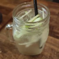 Apple lemonade that was good at Comcha Vegan in Berlin