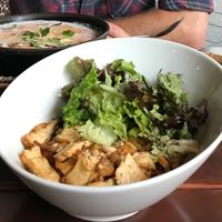 Both Delicious Dishes at Comcha Vegan in Berlin