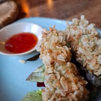 Crispy Tofu at Comcha Vegan in Berlin