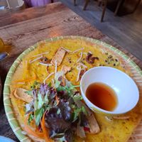 Vietnamesischer Pfannkuchen at Comcha Vegan in Berlin