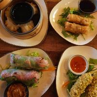 Asian Tapas (no.10, 11, 19 and 21) at Comcha Vegan in Berlin