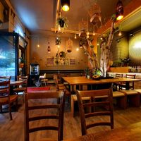 Inside at Comcha Vegan in Berlin
