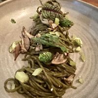 Spinach pesto pasta   at Duli in Shanghai