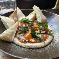 Mapo Tofu Hummus  at Duli in Shanghai