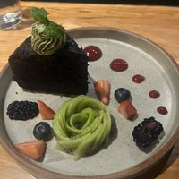 Matcha Chocolate Cake!  at Duli in Shanghai