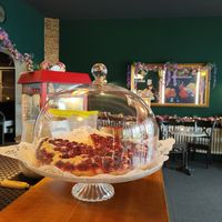 Amazing home-made cake at Urania Theater in Cologne