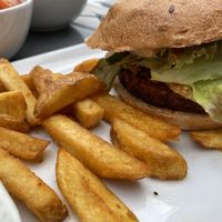 Jackfruit Patty at WOLKE 8 Burgerhandlung in Montabaur