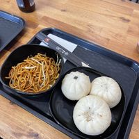 The vegan option   at Baotime in Lyon