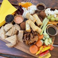 Vegan platter   at DAVO in Deventer
