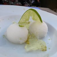 Gin Tonic Ice Cream at Sota De Copes in Tarragona