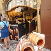Shop front at Sweet Dreams in Prague