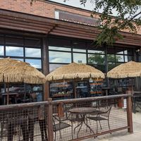 Outside the cafe at The Exchange in Colorado Springs