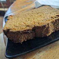 Vegan and gluten-free pumpkin bread at The Exchange in Colorado Springs