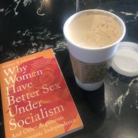 Honey I’m home cuban espresso with coconut milk at The Exchange in Colorado Springs