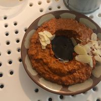 Muhammara at Tahina Bite in Budapest