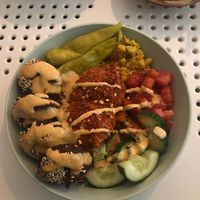 Spice It Up Bowl at Tahina Bite in Budapest