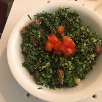 Quinoa Tabbouleh at Tahina Bite in Budapest