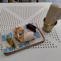 TB Classic Sandwich at Tahina Bite in Budapest