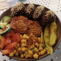 Spice it up bowl at Tahina Bite in Budapest