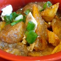 poutine close up at Chez Valerie 셰 발레리 in Seoul