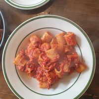 Vegan meatsauce whole wheat rigatoni at Chez Valerie 셰 발레리 in Seoul