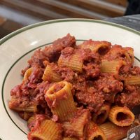 Meat sauce tomato rigatoni   at Chez Valerie 셰 발레리 in Seoul