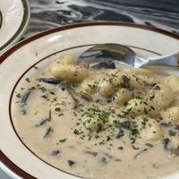 Mushroom gnocchi   at Chez Valerie 셰 발레리 in Seoul