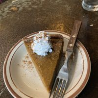 Pumpkin pie  at Chez Valerie 셰 발레리 in Seoul